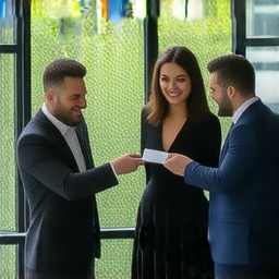 Який стиль обміну офіційними картками у тебе?